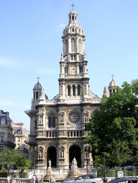Церковь Сен-Трините (Святой троицы) в Париже