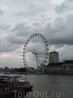 Вид на London Eye c Вестминстерского моста