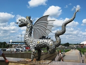 символ Казани - крылатый дракон Зилант