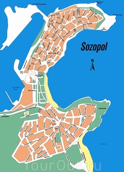 Карта Созополя