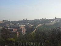 Вышеград вид на Прагу 4