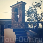 колокольня при церкви в деревне Зий