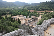 монастырь Де Люк: вид  сверху