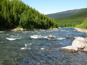 Необыкновенной чистоты горные реки.