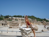 Развалины Карфагена, здесь были римские бани.