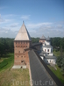 вид с башни Кокуй на Кремлевские стены