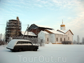 Николо-Косинский монастырь зимой
