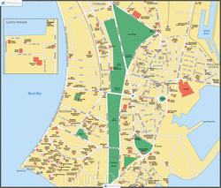Карта отелей Мумбаи