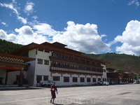 Бутан.Аэропорт г Паро