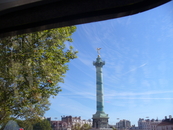 Июльская колонна на площади Бастилии