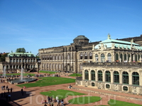Цвингер и Картинная галерея Дрездена