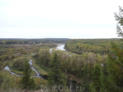 Вид с горы - Молельный Камень