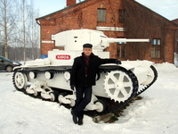 Хямеэнлинна. Советский танк Т-26.