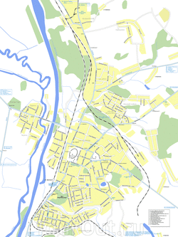 Карта Дмитрова