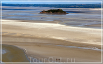 вид с аббатства МОН СЕН-МИШЕЛЬ ( Mont Saint-Michel )