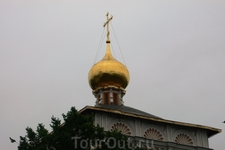 Купол Трапезной церкви.