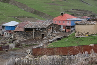 Сванетия. Село Ушгули. Гостиница.