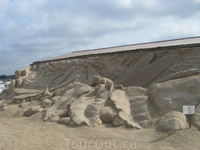Песчаные фигуры. Лето 2010