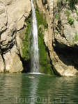 Один из агурских водопадов