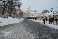 Киево-Печерская Лавра вид на трапезную церковь