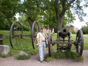 Исторические орудия в крепости Суоменлинна
