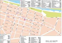 Карта Хэйхэ с отелями