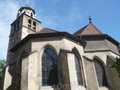 Собор Святого Петра  в Женеве или Женевский собор. Cathédrale Saint-Pierre de Genève, Женевский собор — одна из первых церквей кальвинизма, с 1535 года ...