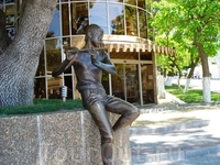 Скульптура Мальчик с флейтой