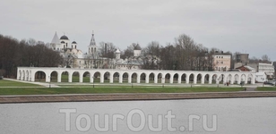 Ярославово Дворище. Аркада Гостиного двора. XVIII век.