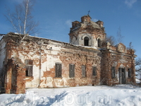 д. Голино. Пока что не восстановленный храм Петра и Павла