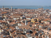 Вид на венецию со смотровой площадки