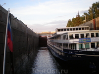Второй шлюз Куйбышевской ГЭС