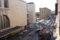 Рим. Вид из окна нашей гостиницы  на  Stazione Centrale  Roma Termini.