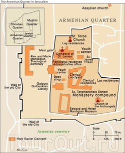План армянского квартала
