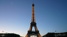 Сентябрь 2012 Paris. Эйфелева башня.
