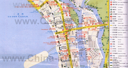 Карта города Санья