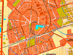 Карта Реутова с улицами