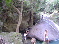 23 декабря 2010. Erawan Waterfall.