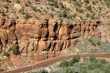 Дорога Zion Canyon Scenic drive.