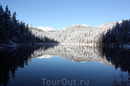 Озеро Untersee - часть озера Eibsee, соедененная с ним проливом.