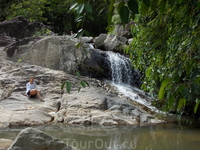 Водопад в сафари парке на о. Самуи.