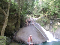 23 декабря 2010. Erawan Waterfall.