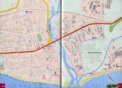 Карта Адлера с улицами
