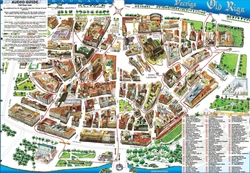 Карта Старого города Риги