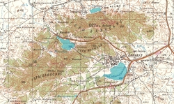 Карта Баянаула