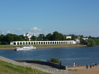 Новгород, набережная.
