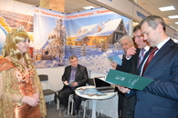 "Золотая Рыбка" знакомит с программой развития туризма в районе вице-губернатора Вологодской области и начальника департамента по туризму.