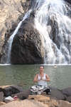 водопад Дудхсагар, в переводе, молочная река,второй по величине в индии