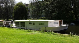 Dutch Canal Boat Hotel