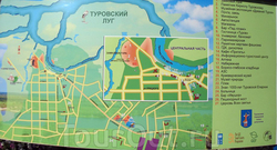 Карта Турова